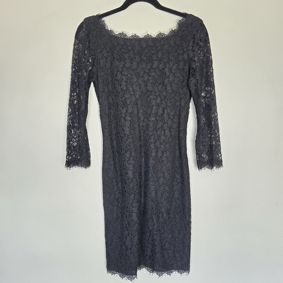 Diane Von Furstenberg Zarita Lace Dress Women 4 ASO Meghan Markle Kate Middleton - Picture 5 of 16